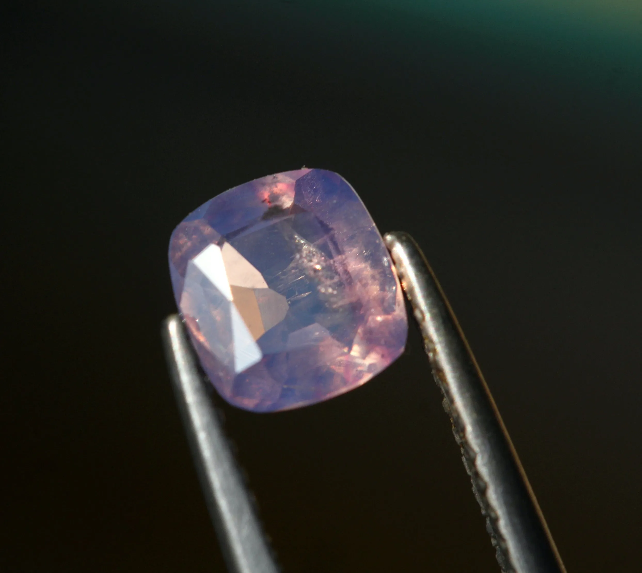 0.93 carats Cushion Lavender Sapphire from Kashmir