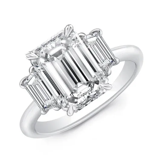 1 Carat Emerald Cut Diamond - H VS1 - 1.01ct - 166951