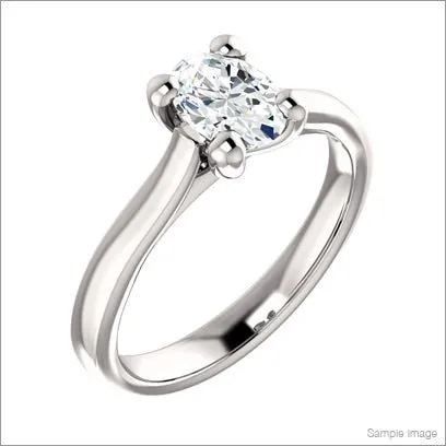 1 Carat Oval Cut Diamond - I VS1 - 1.01ct - 198275