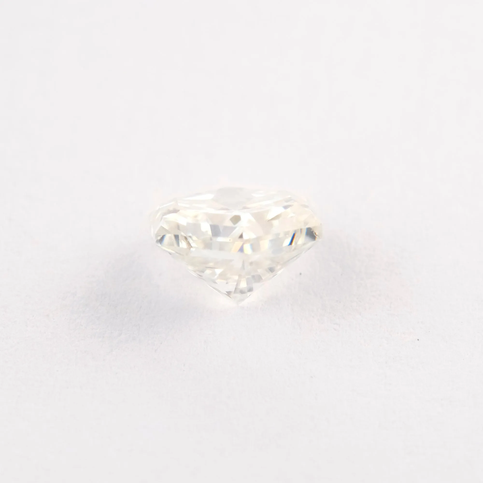 1.38 Carat White Hexagon Moissanite