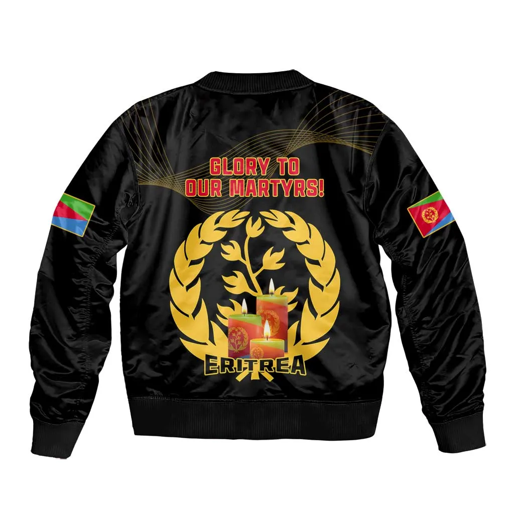 20 June Eritrea Martyrs Day Bomber Jacket Glory To Our Martyrs LT14