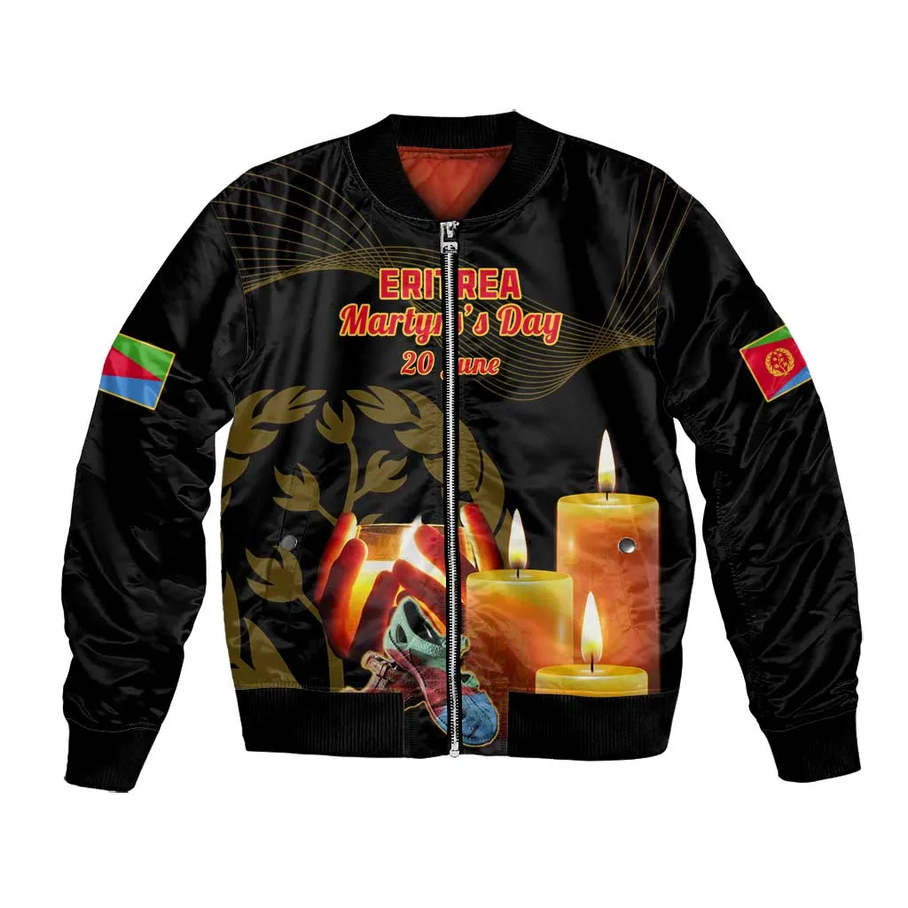 20 June Eritrea Martyrs Day Bomber Jacket Glory To Our Martyrs LT14