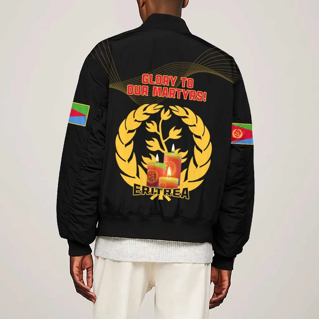 20 June Eritrea Martyrs Day Bomber Jacket Glory To Our Martyrs LT14