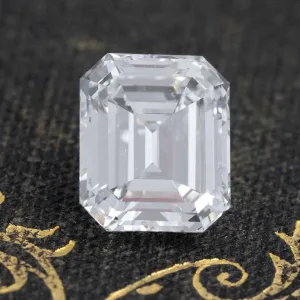 2.04ct Vintage Emerald Cut Diamond, GIA G VS2