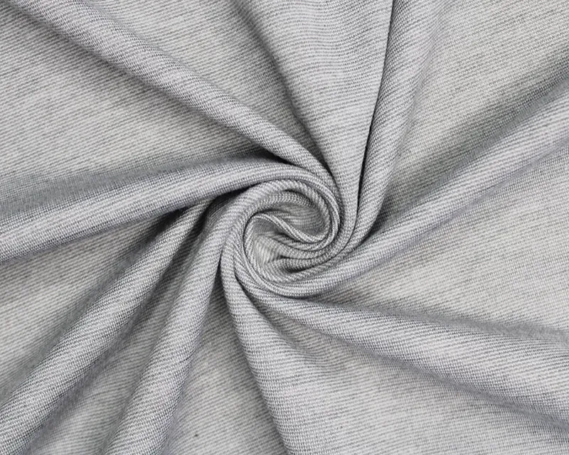2M LIGHT GREY REMNANT PONTE ROMA JERSEY FABRIC