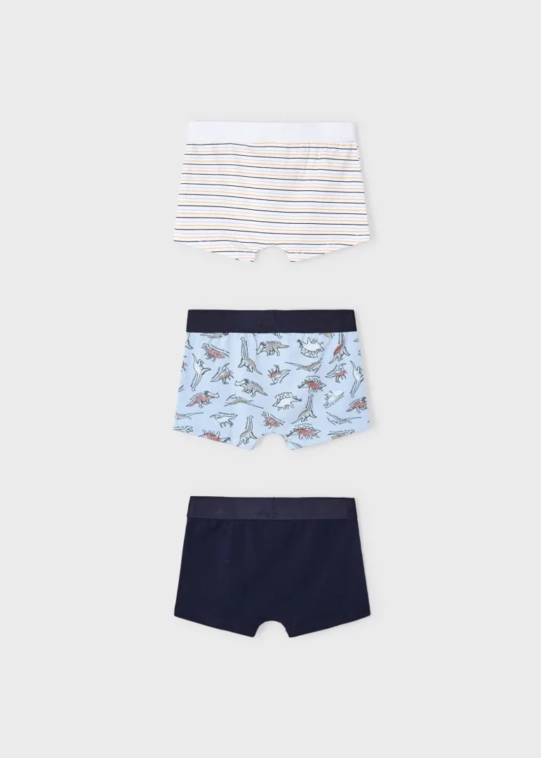 3 PACK BOYS BOXER BRIEFS