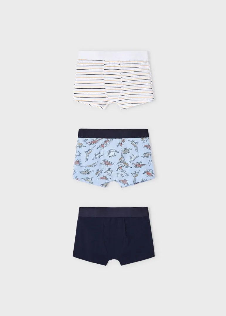 3 PACK BOYS BOXER BRIEFS