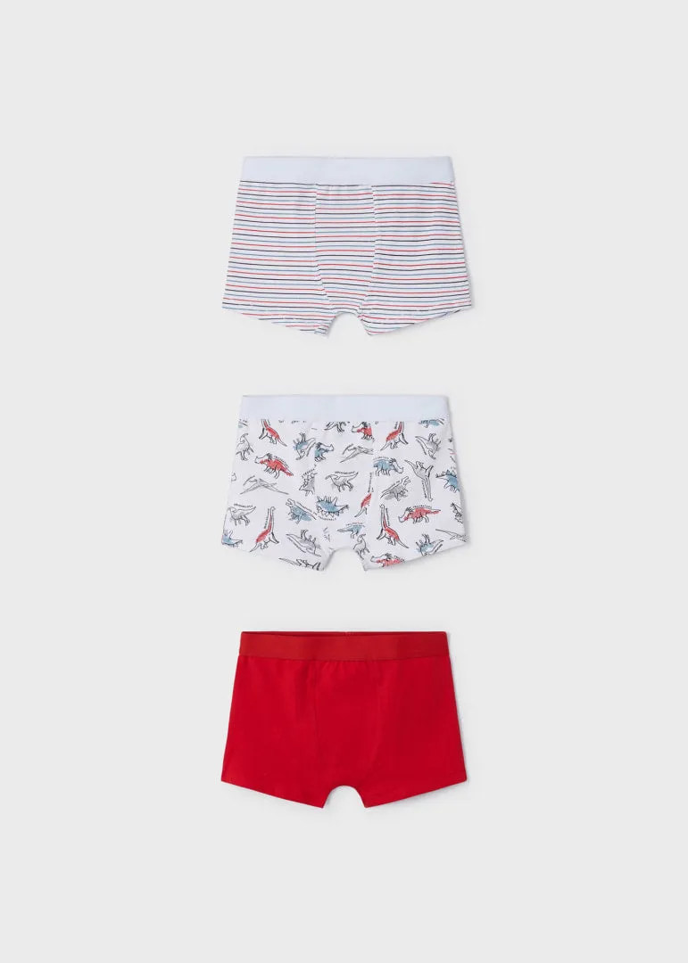 3 PACK BOYS BOXER BRIEFS