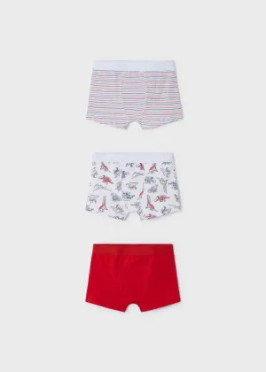 3 PACK BOYS BOXER BRIEFS