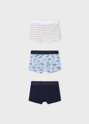 3 PACK BOYS BOXER BRIEFS