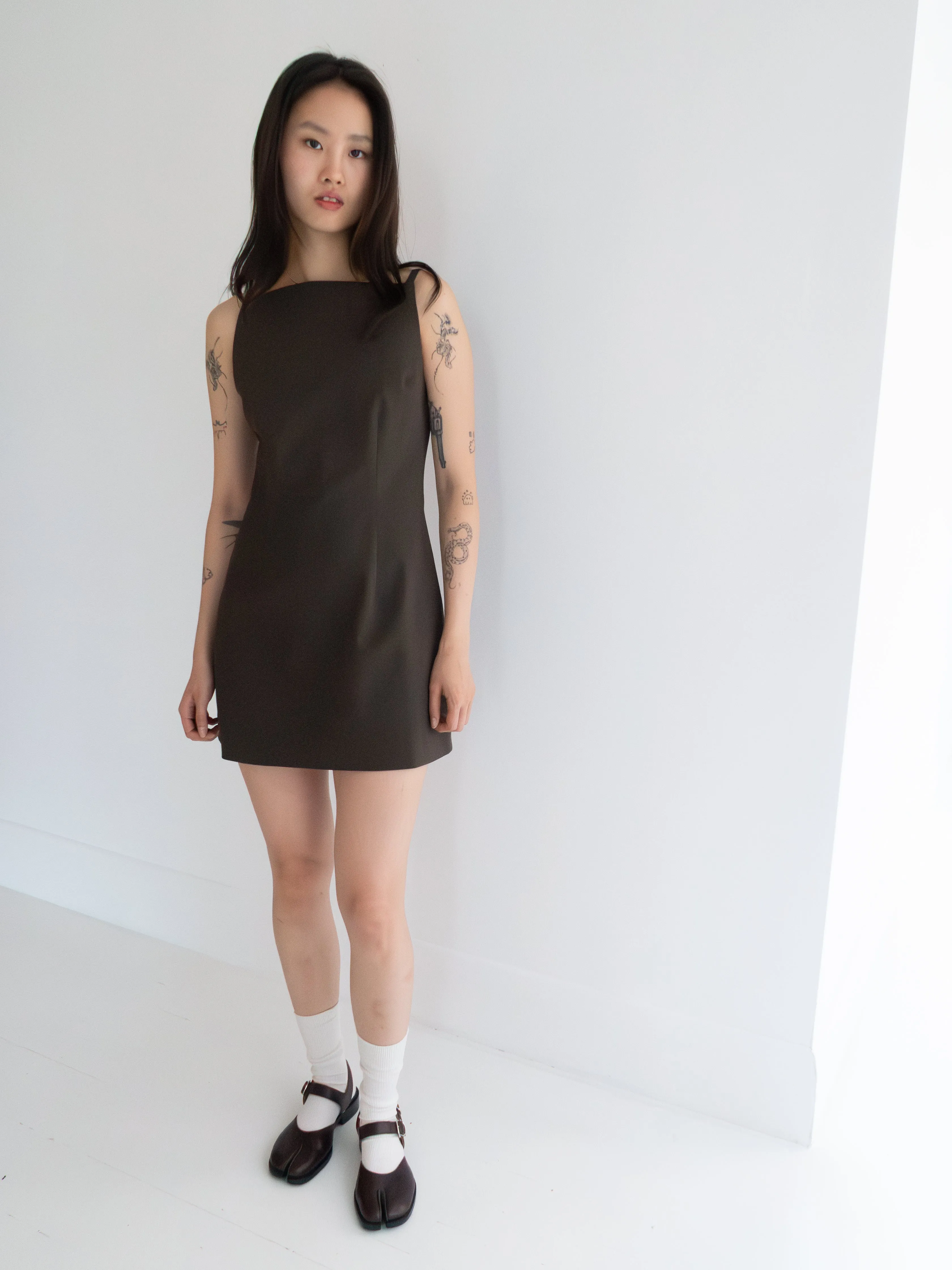 Aberdeen Dress - Brown