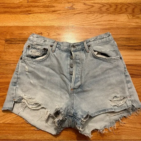 AGOLDE Denim Shorts Size 25