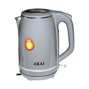 Akai Grey Cordless Electric Kettle 1.8L 1800W - EK029A-18GE