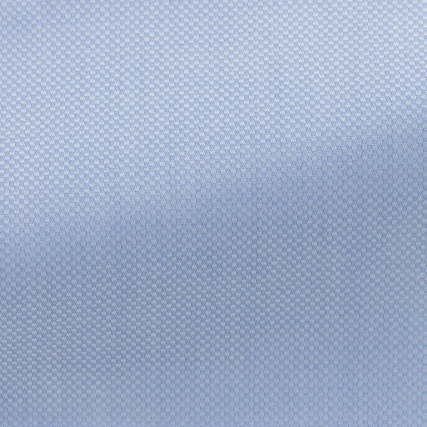 Albini Light Blue Dobby 365 Easy Care Fine Cotton
