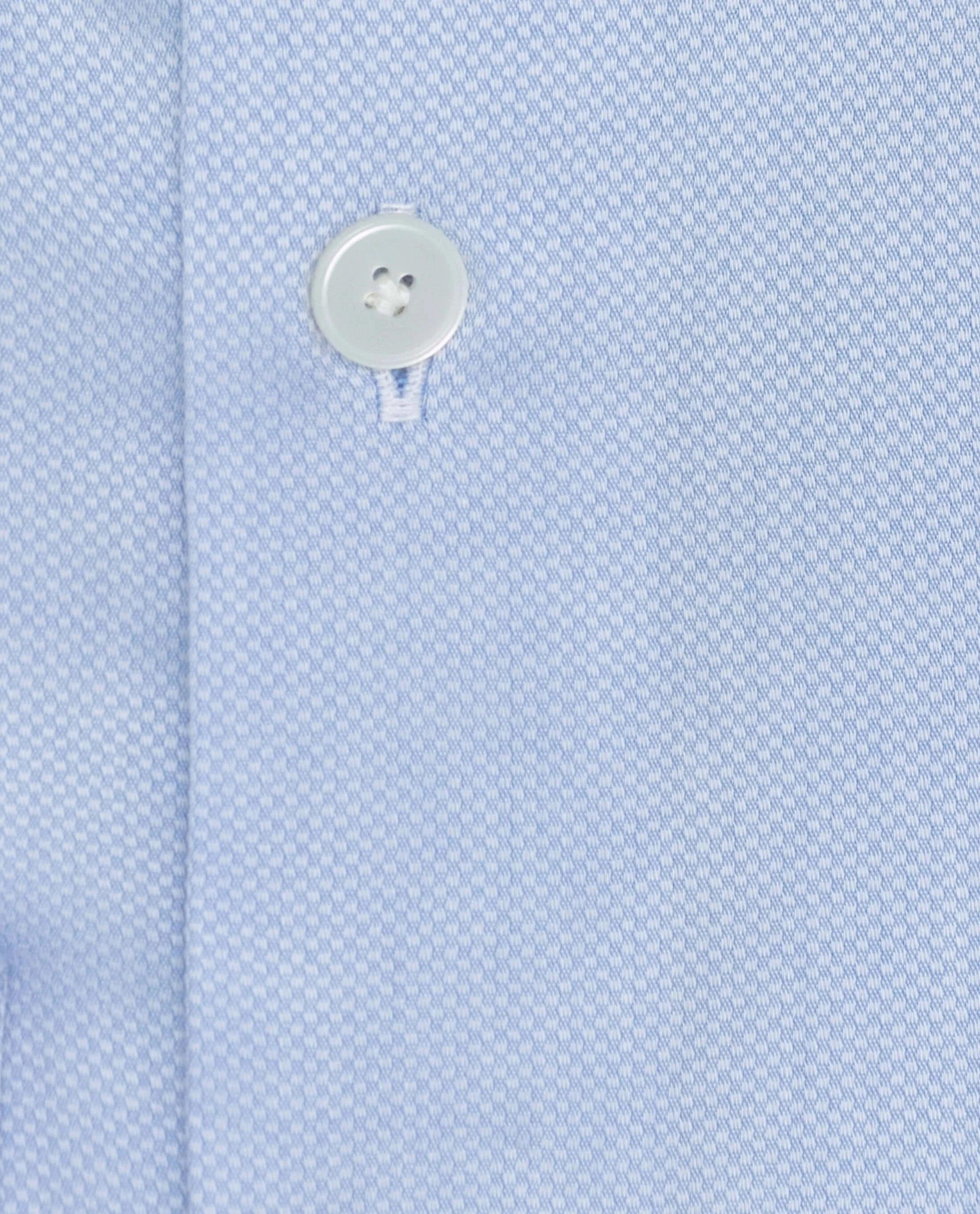 Albini Light Blue Dobby 365 Easy Care Fine Cotton