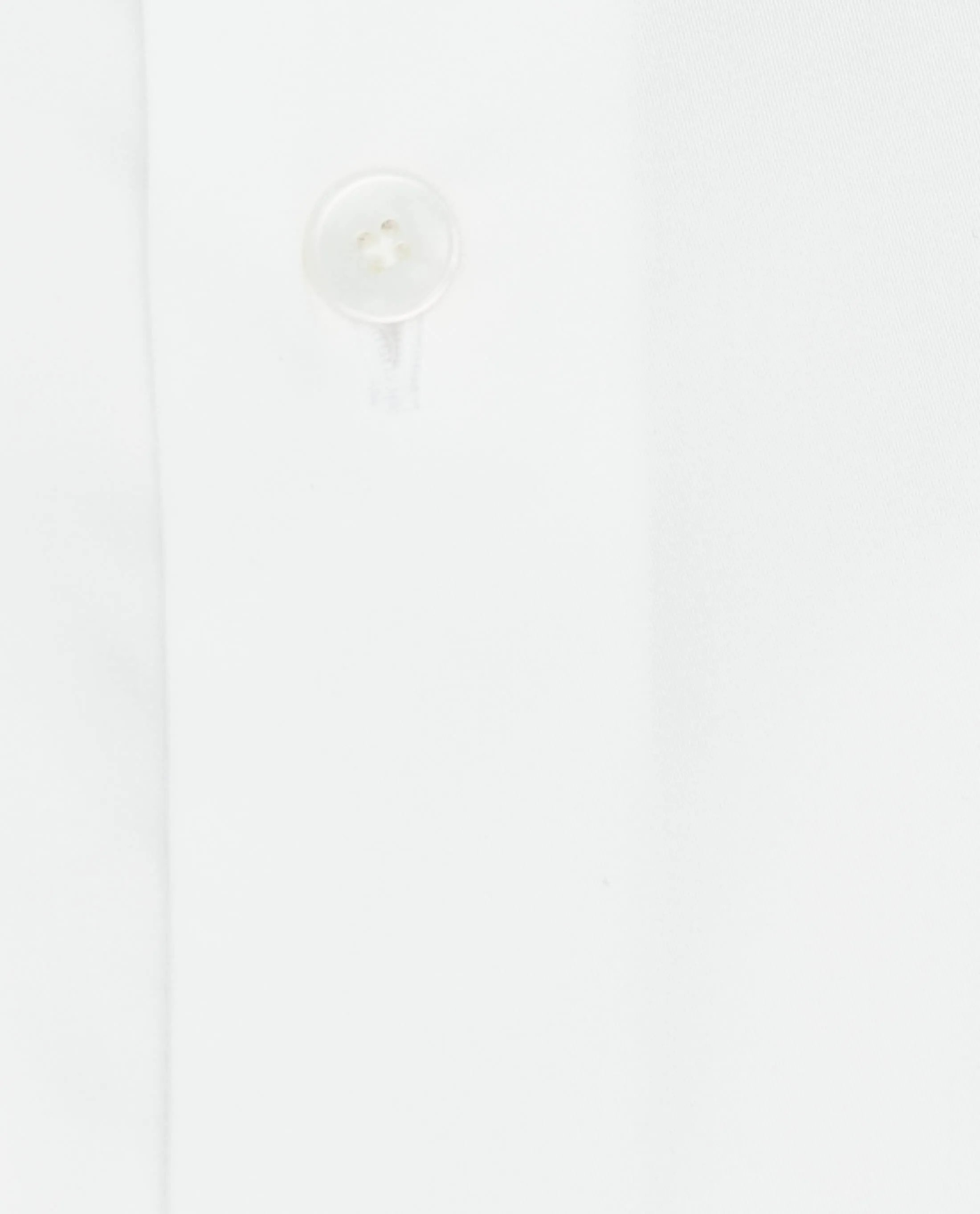 Albini White Satin Twill 365 Easy Care Fine Cotton