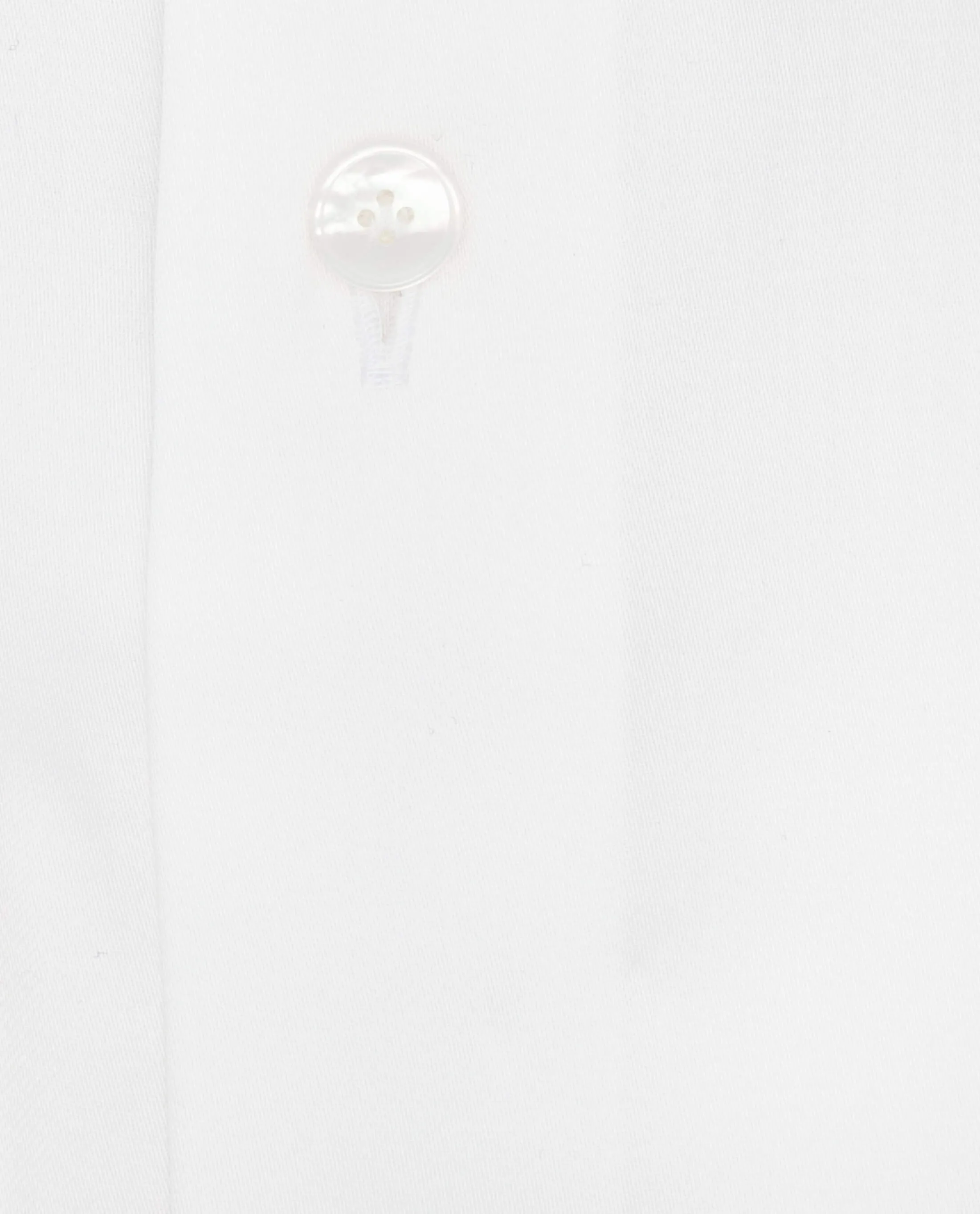 Albini White Stretch Satin 365 Easy Care Cotton