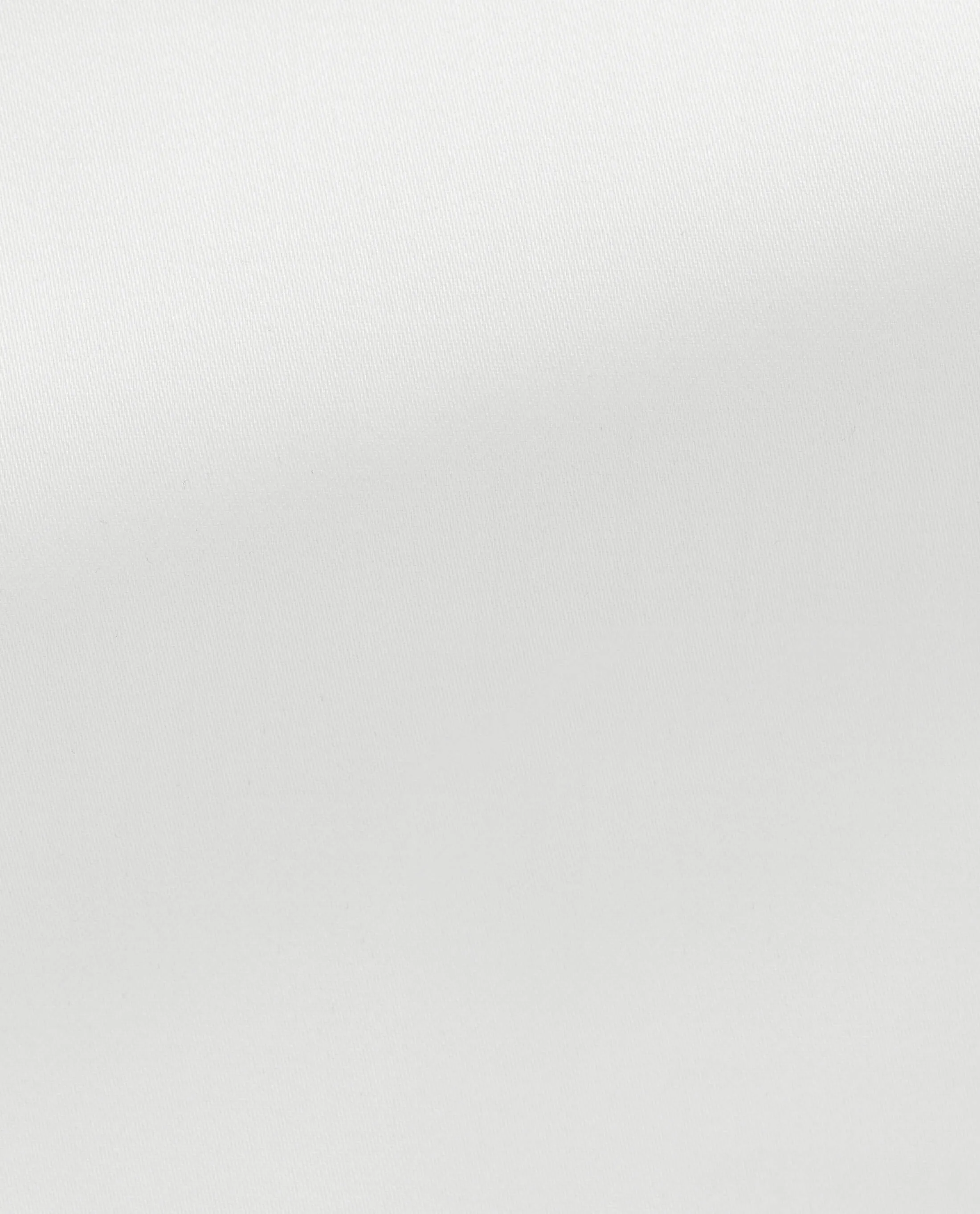 Albini White Stretch Satin 365 Easy Care Cotton