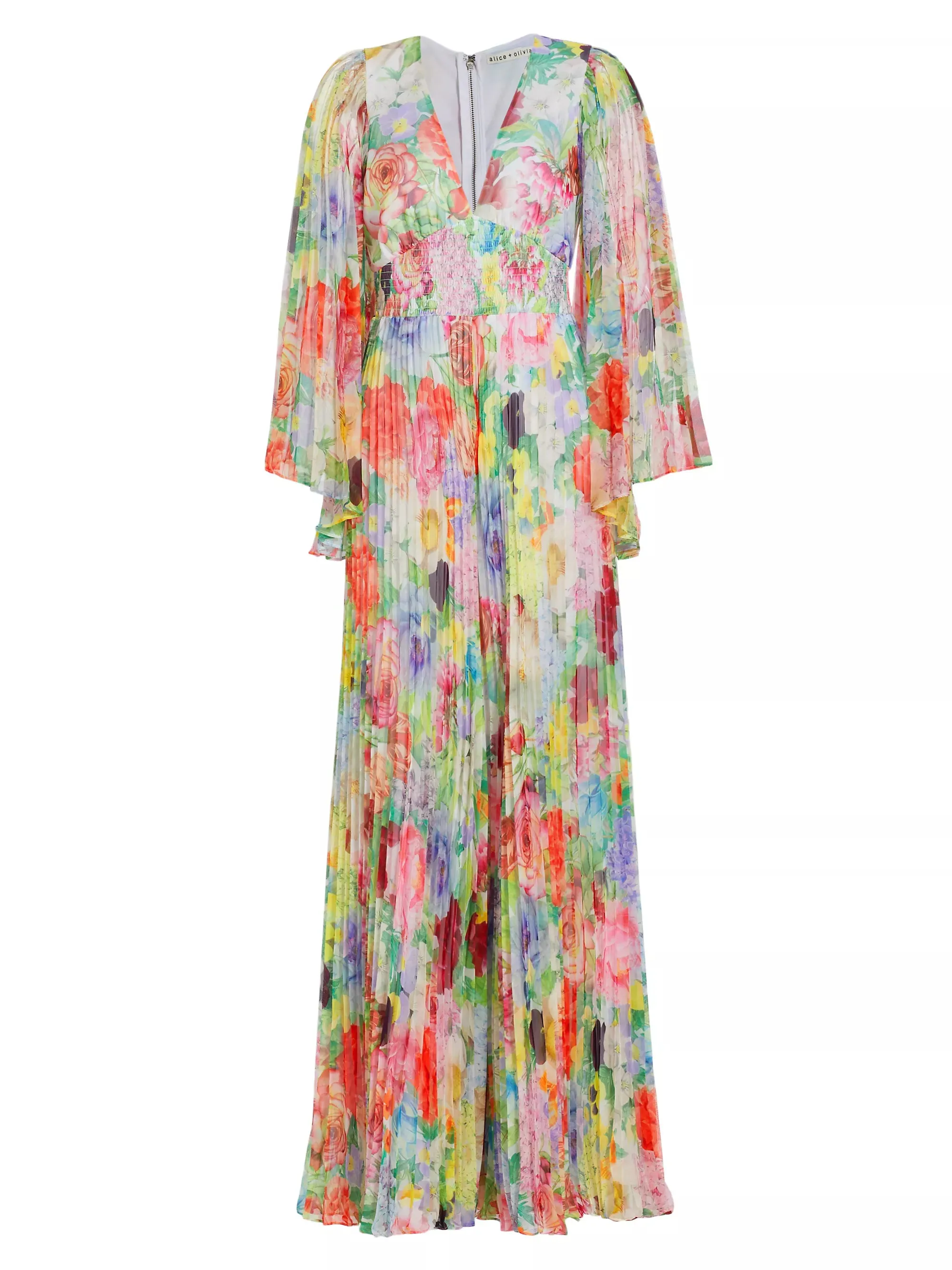 Alice   Olivia
Bennet Floral Pleated Jumpsuit