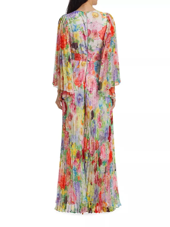 Alice   Olivia
Bennet Floral Pleated Jumpsuit