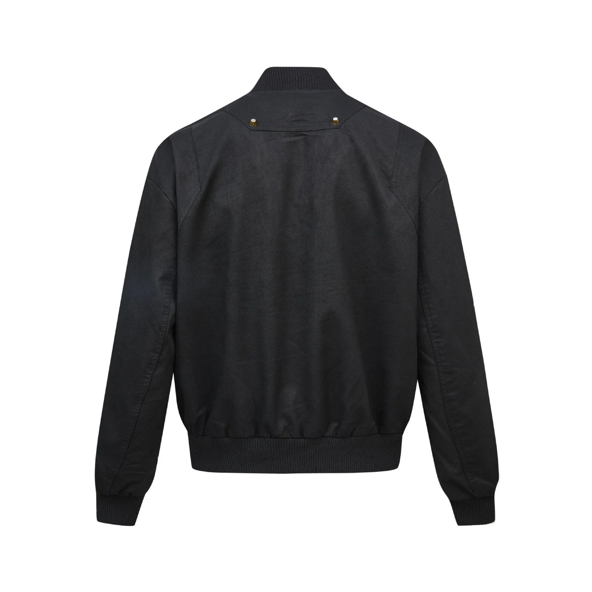 American Style Retro Layered Texture Deconstructed Zipper Autumn Casual Loose Tooling Jacket Coat