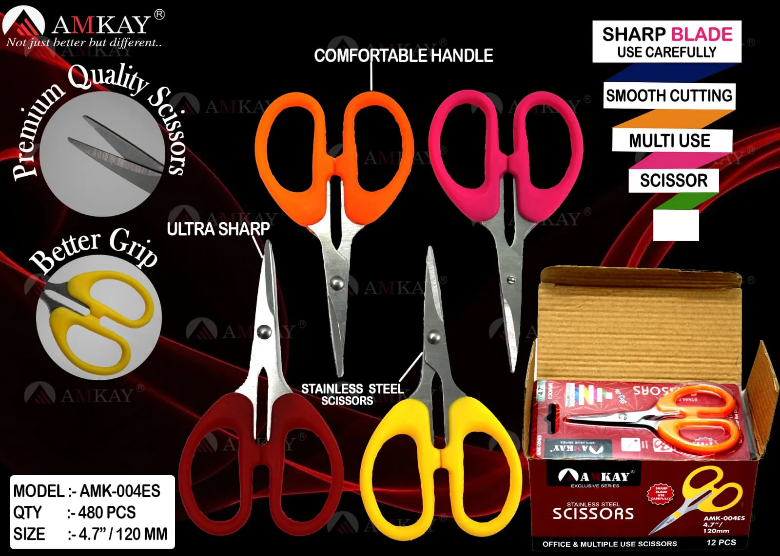 Amkay Scissor 119, 4 Inch