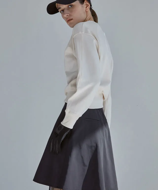 Anell Golf Sharp Flared Skirt - Black