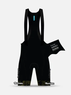 App State Pro Bib Shorts - Pre-dyed Black