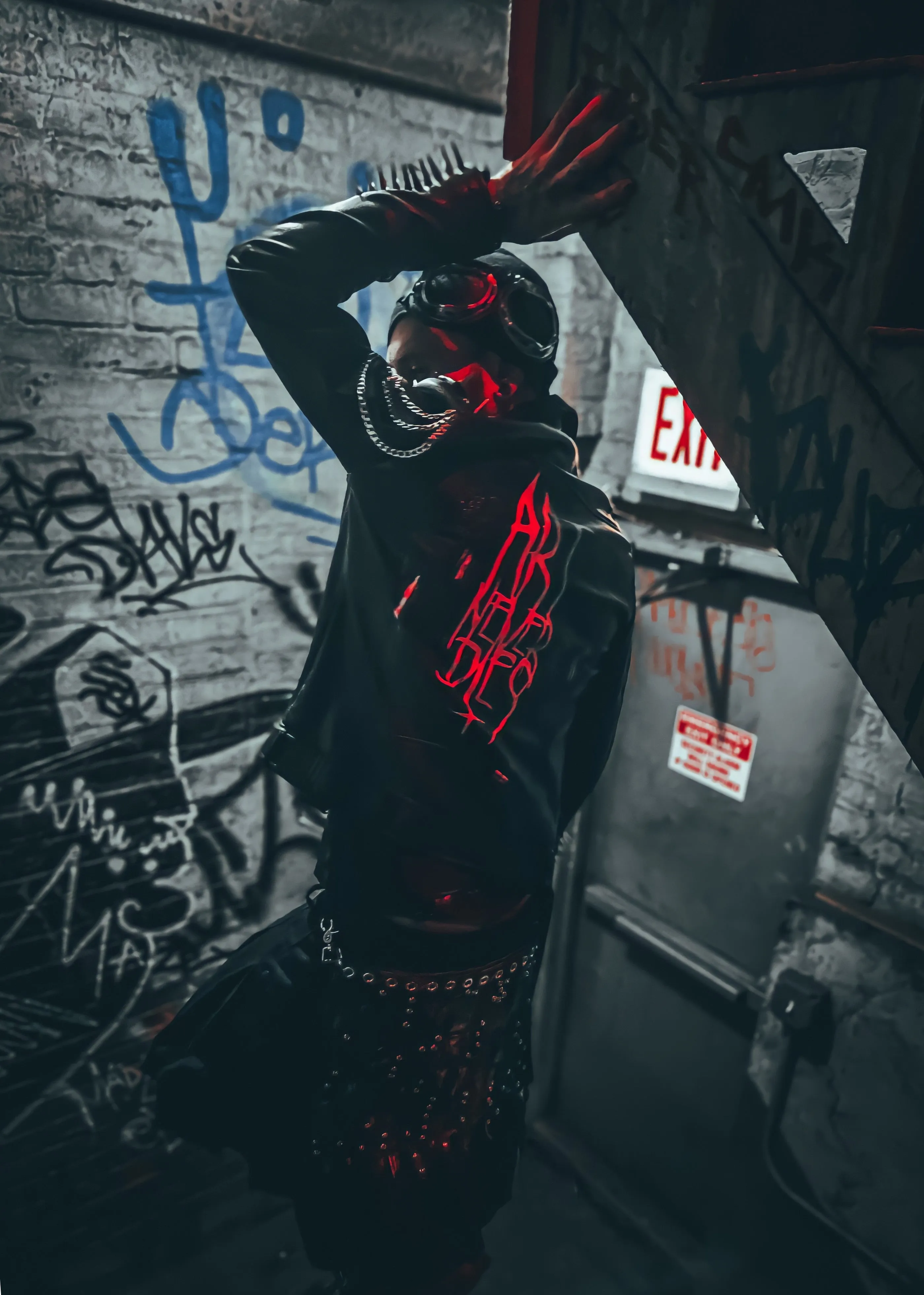 Art Never Dies Hand Painted Leather Jacket (Men’s & Women’s)