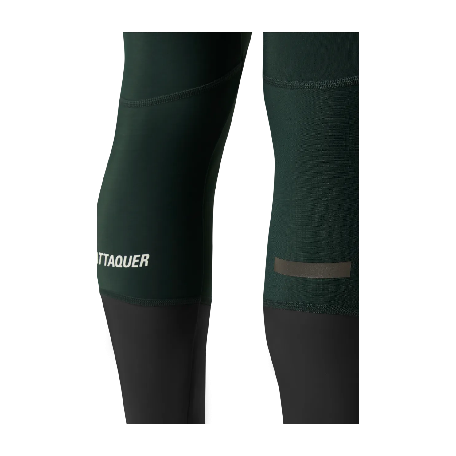 Attaquer All Day Winter Bib Long Forest - Green/White Logo