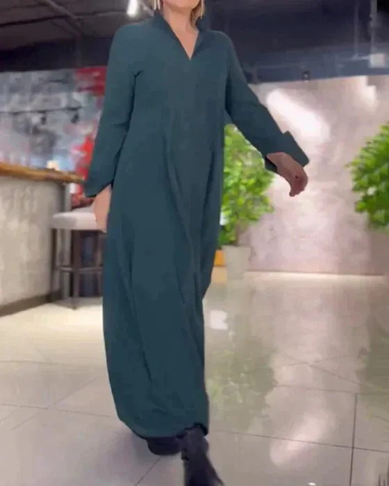 AVA - LONG STRETCH SOFT DRESS