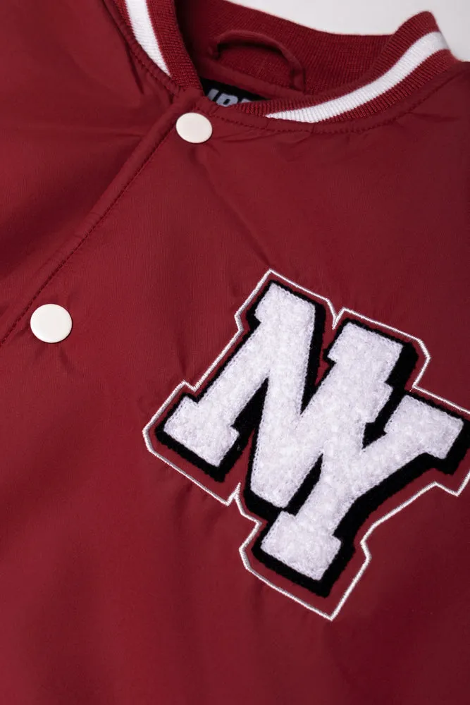 Baseball Jacket Burgundy