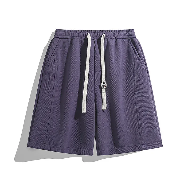 Basic drawstring shorts-D690 | Inspanda