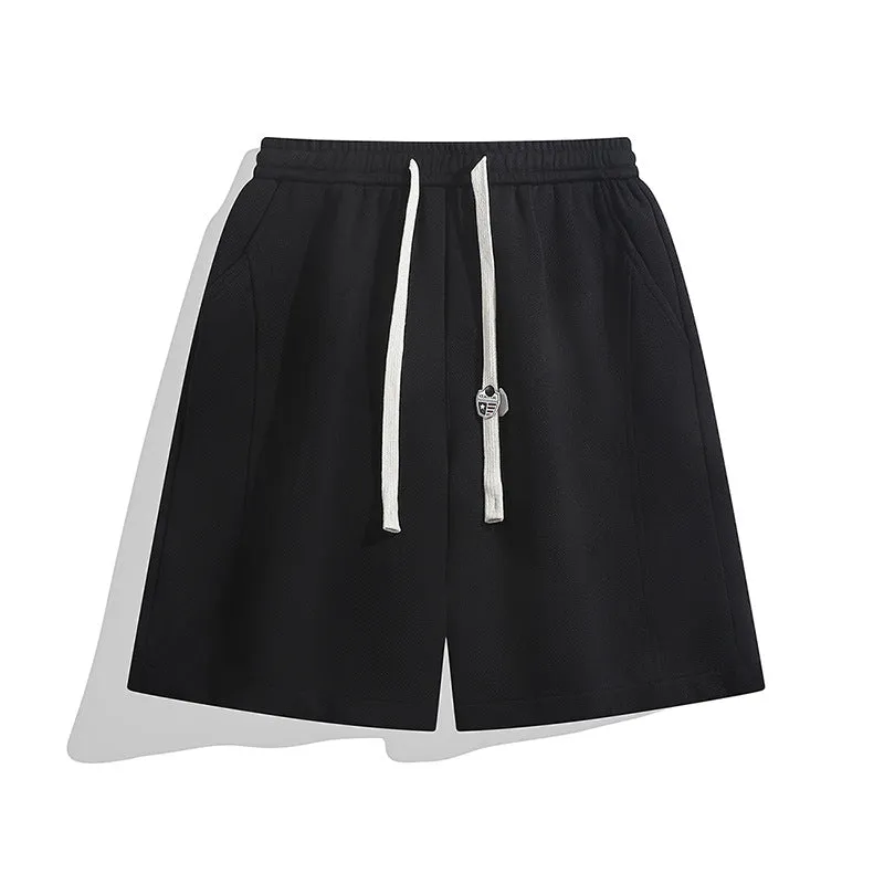 Basic drawstring shorts-D690 | Inspanda