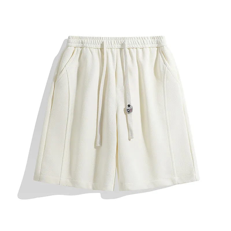 Basic drawstring shorts-D690 | Inspanda