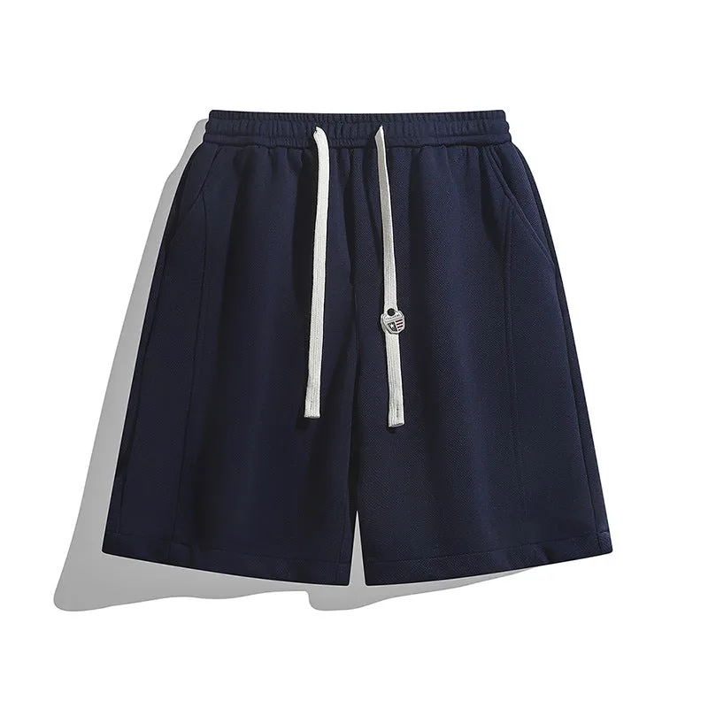 Basic drawstring shorts-D690 | Inspanda