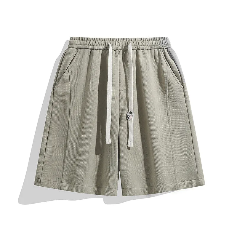 Basic drawstring shorts-D690 | Inspanda