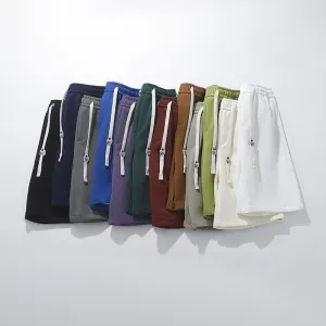 Basic drawstring shorts-D690 | Inspanda