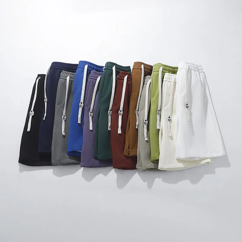 Basic drawstring shorts-D690 | Inspanda
