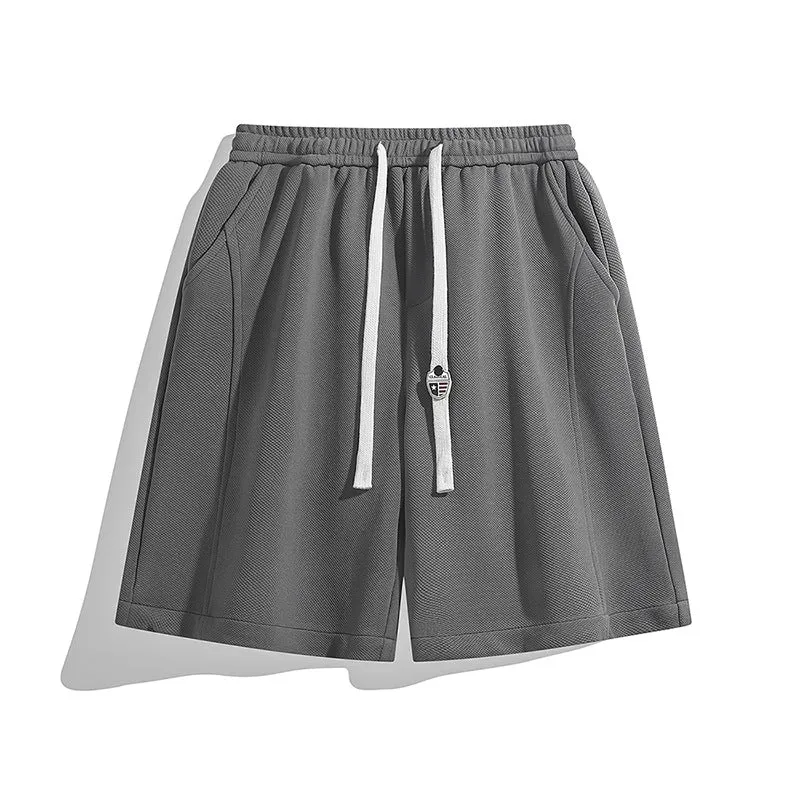 Basic drawstring shorts-D690 | Inspanda