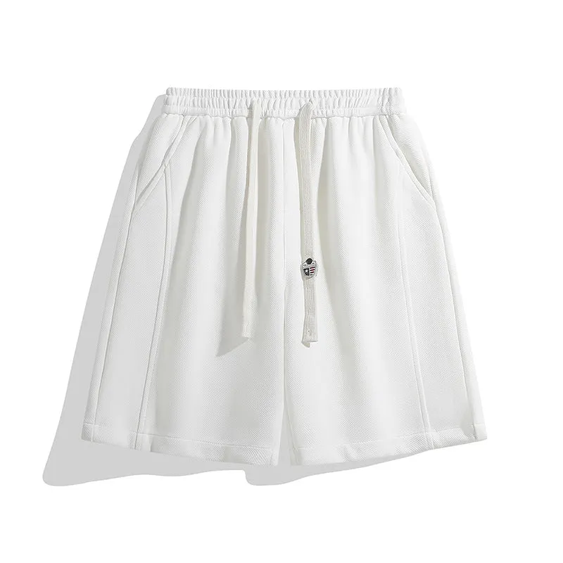 Basic drawstring shorts-D690 | Inspanda