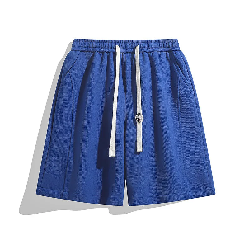 Basic drawstring shorts-D690 | Inspanda