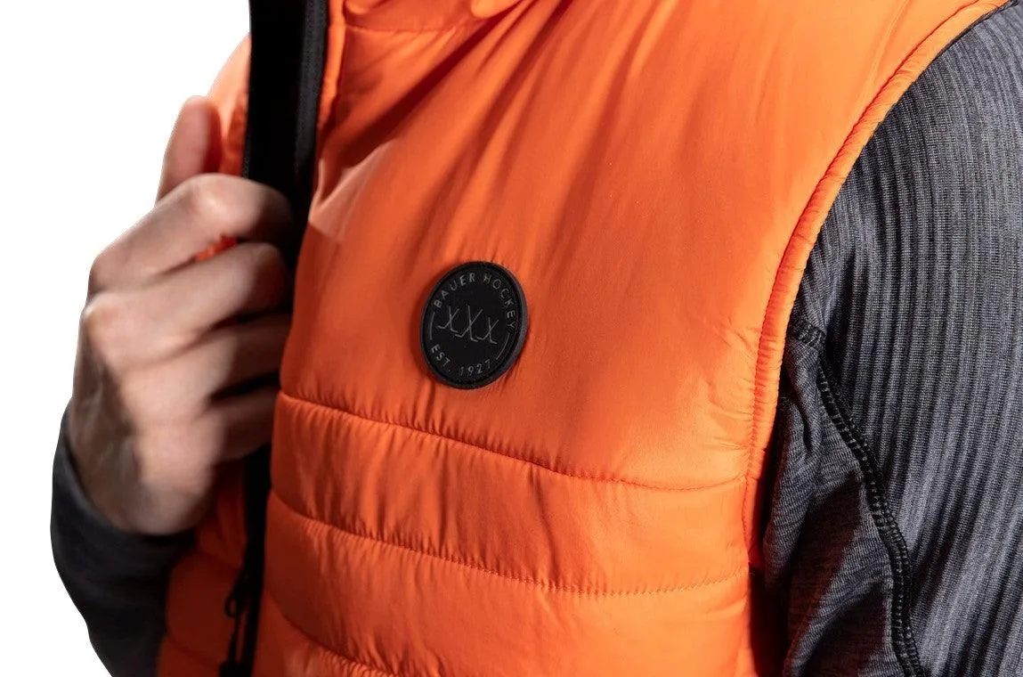 Bauer FLC Hooded Puffer Vest - Senior