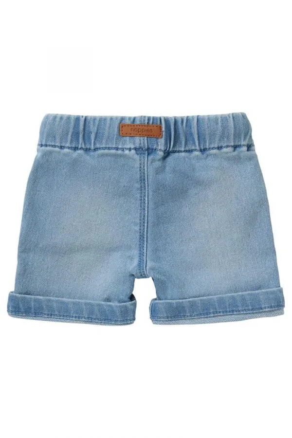 Bayport Denim Shorts-Light Blue