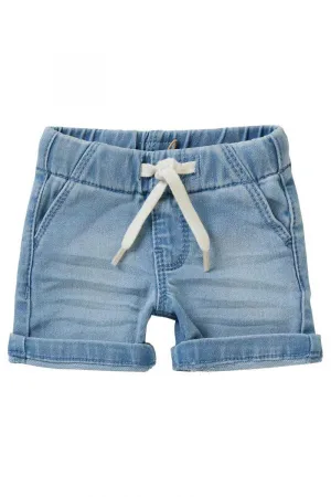 Bayport Denim Shorts-Light Blue