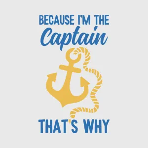 Because I’m the Captain Anchor Transfer