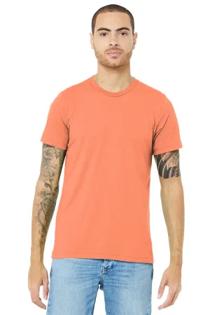 BELLA CANVAS  Unisex Triblend Short Sleeve Tee. BC3413 Orange Triblend
