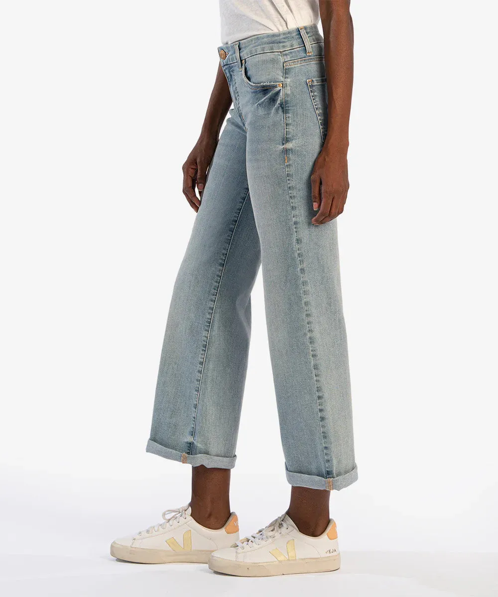 Bella Mid Rise Wide Leg