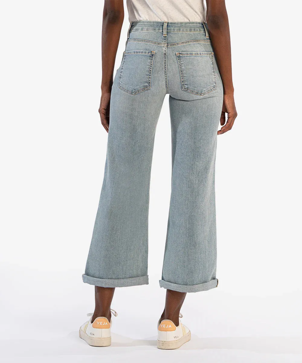 Bella Mid Rise Wide Leg