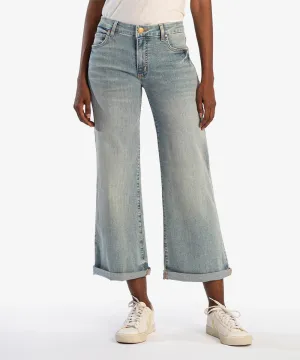 Bella Mid Rise Wide Leg